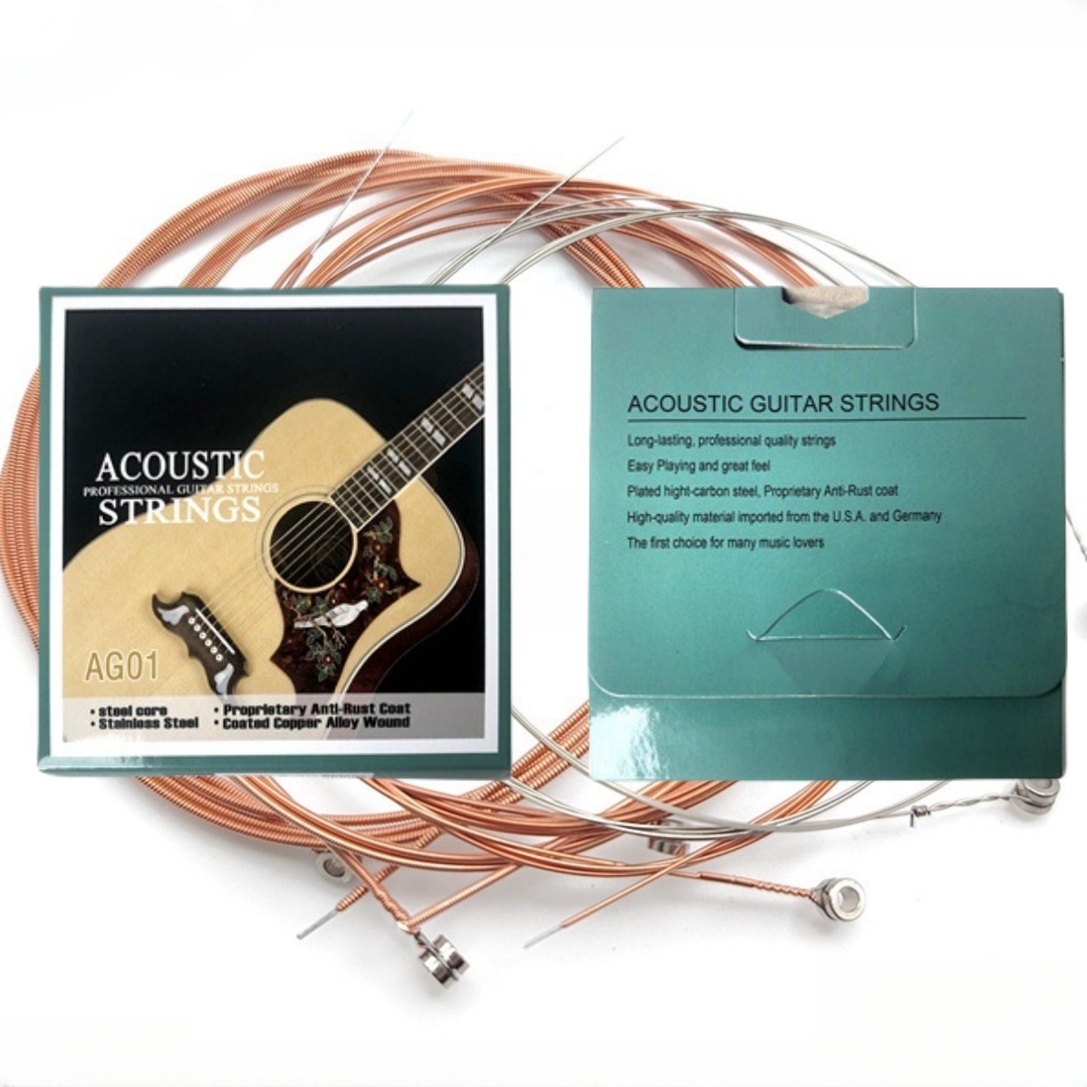 Musical Instrument Set - Miwayer 1 Takım/6 Dize AG01 Akustik