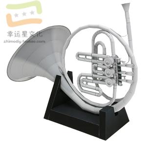 Musical Instrument Diy - Müzik Aleti Korn 3D Kağıt Modeli
