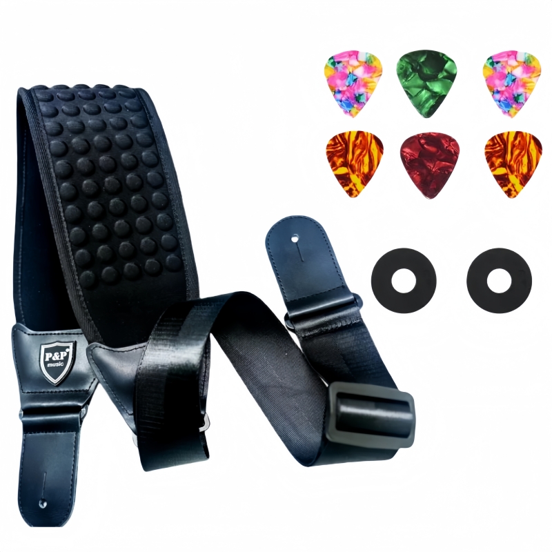 Musical Instrument Set - P&P Rahat 3D Sünger Gitar Askı