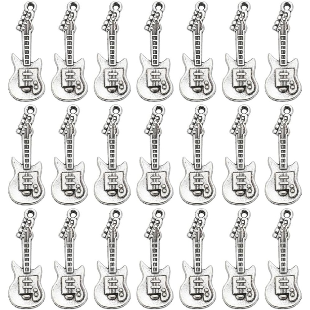 Musical Instrument With A - 1 kutu 50 adet Vintage gitar