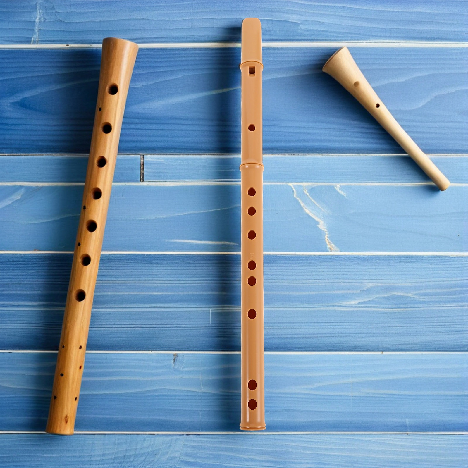Musical Instrument Recorder - Çıkarılabilir Reçine F Tuşlu Kaydedici Üç