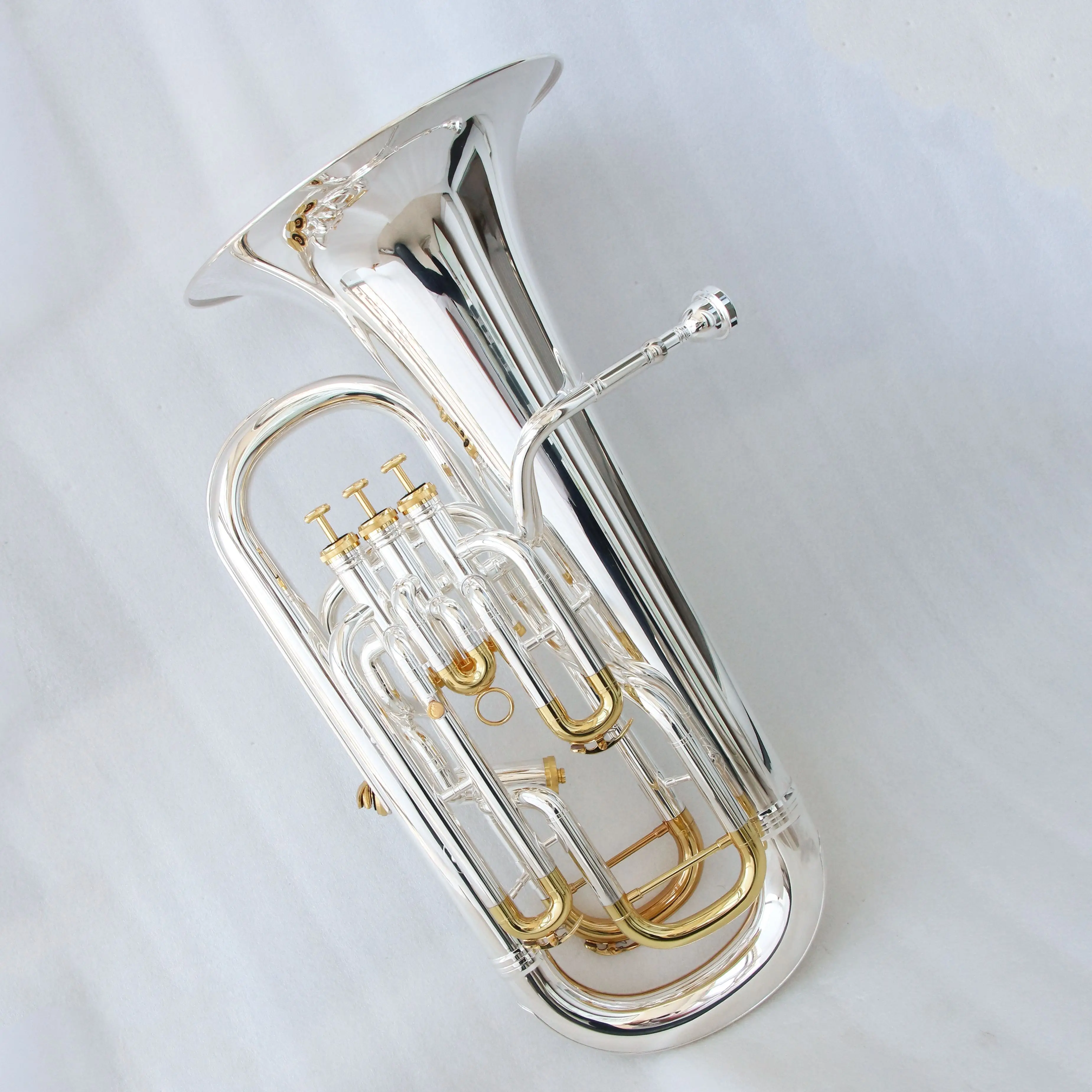 Musical Instrument Euphonium - Müzik Aletleri Sarı Pirinç Euphonium 3+1