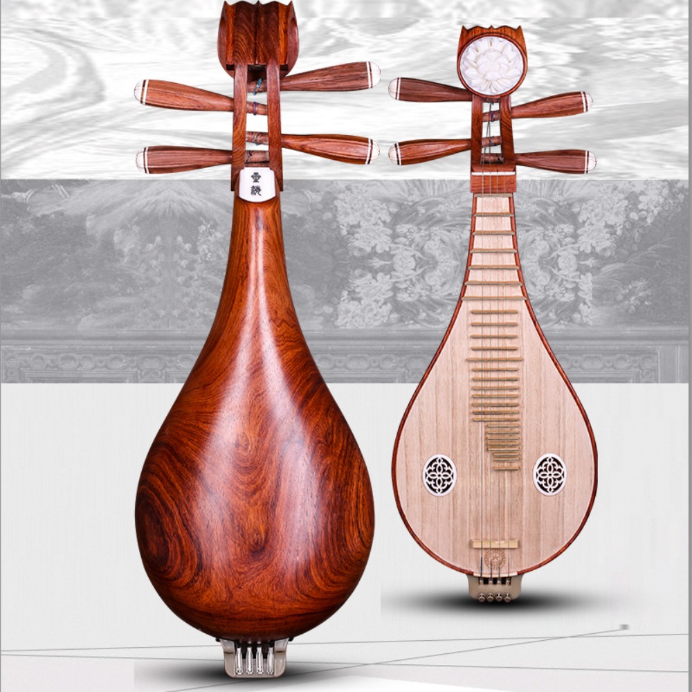 Musical Instrument With A - Pekin Xinghai 8414-A Şakayık Desenli Gül