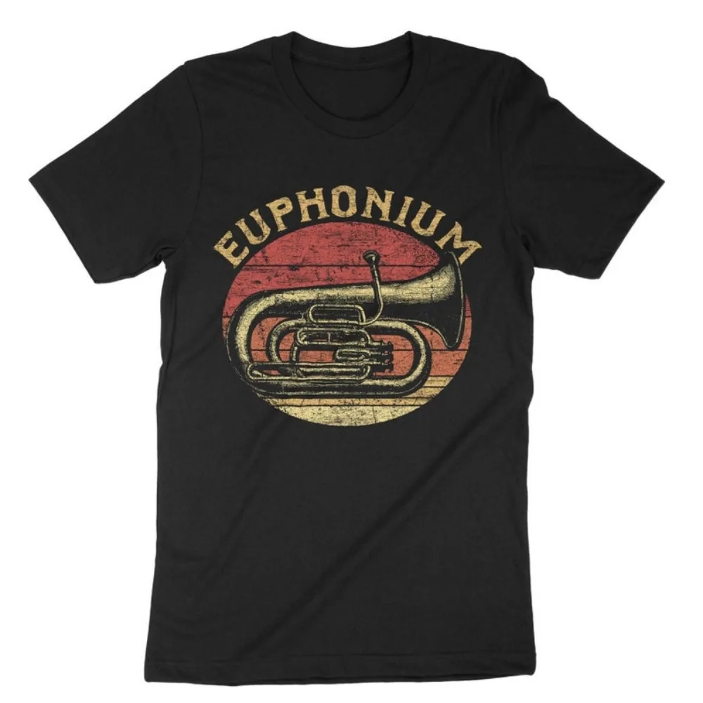 Musical Instrument Euphonium - Komik Euphonium Vintage erkek Tshirt Vintage
