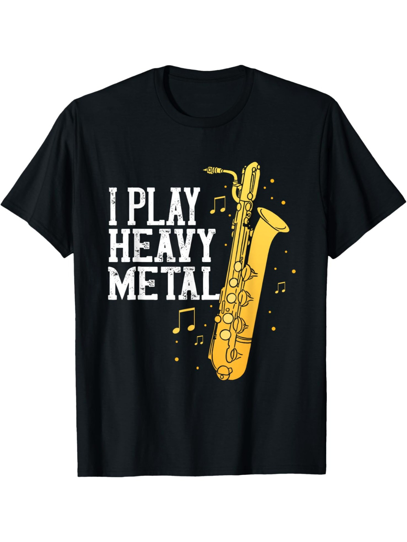 Musical Instrument Euphonium - Heavy Metal Saksafon Euphonium Tişörtü -