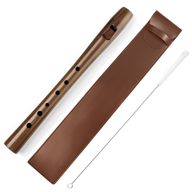 Musical Instrument Indian - Hint Fluta Gül Ahşap Yapımı Düdük