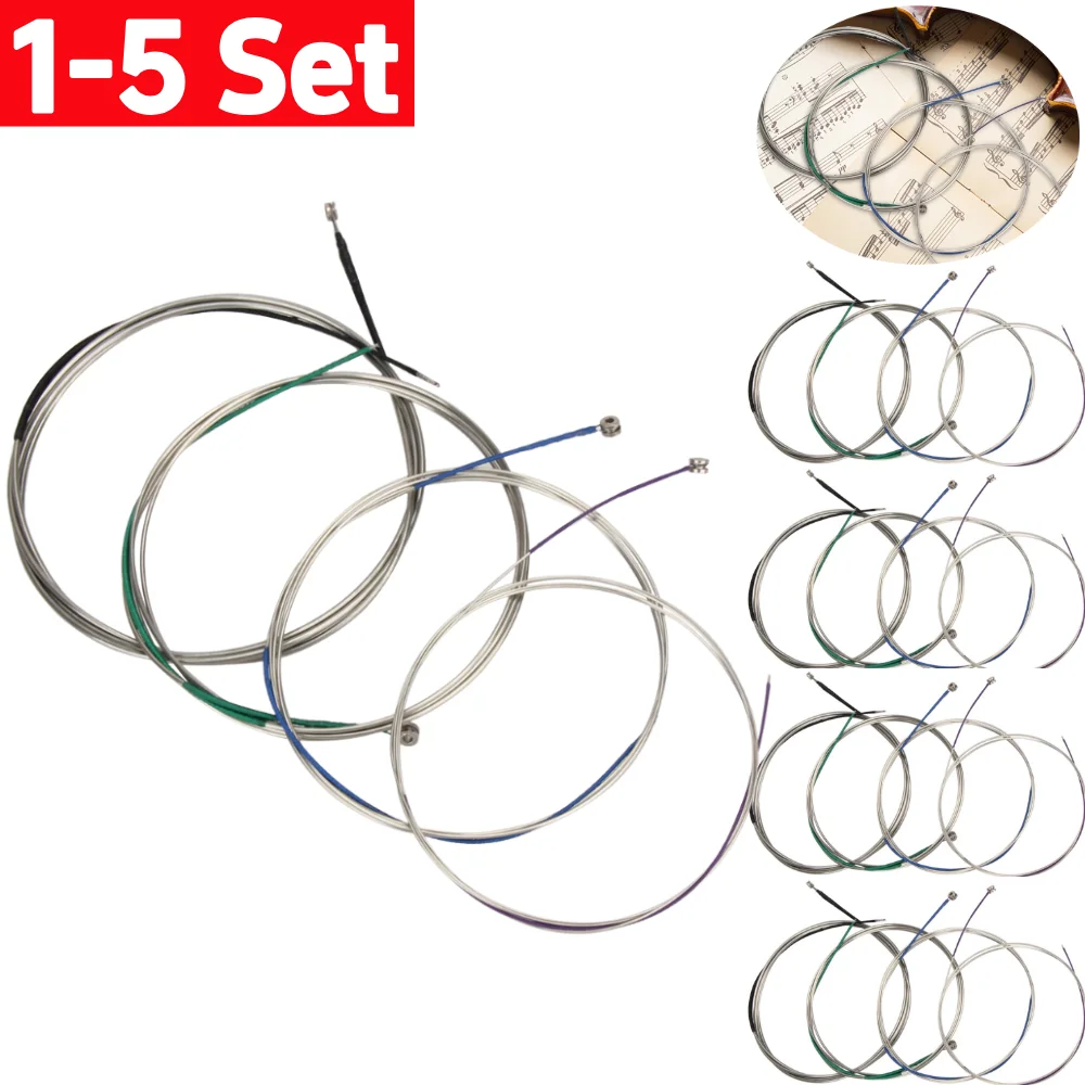 Musical Instrument German - 1-5 Set Alman Gümüşü Çello Teli