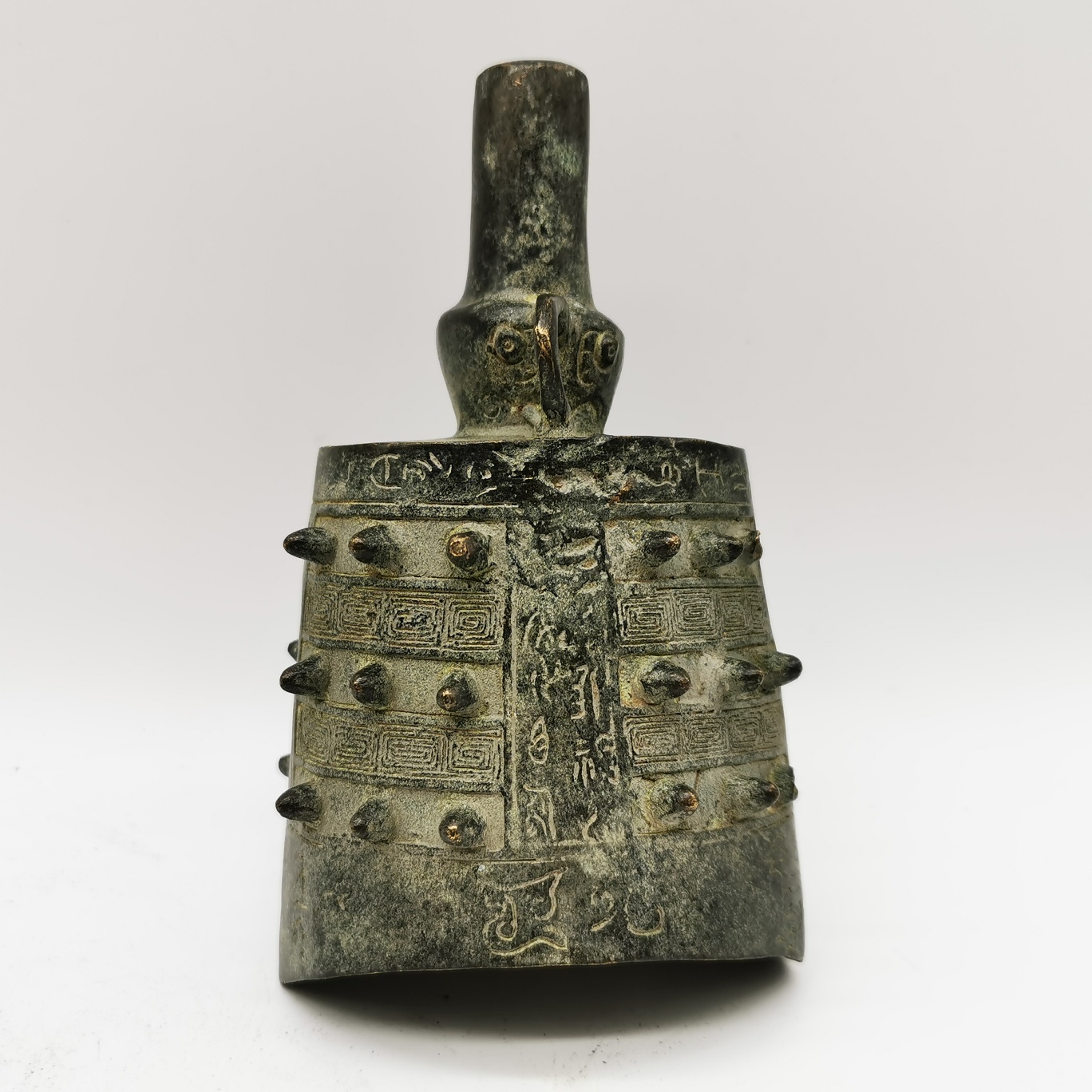 Musical Instrument Ancient - Çin Antika Bronz Çan Müzik Aleti