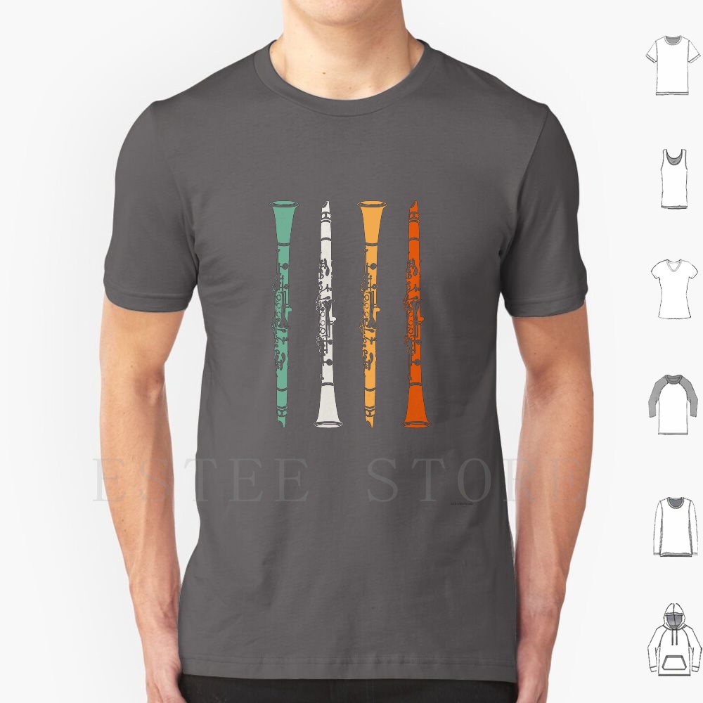 Musical Instrument Diy - Klarnet T Shirt DIY Büyük Boy