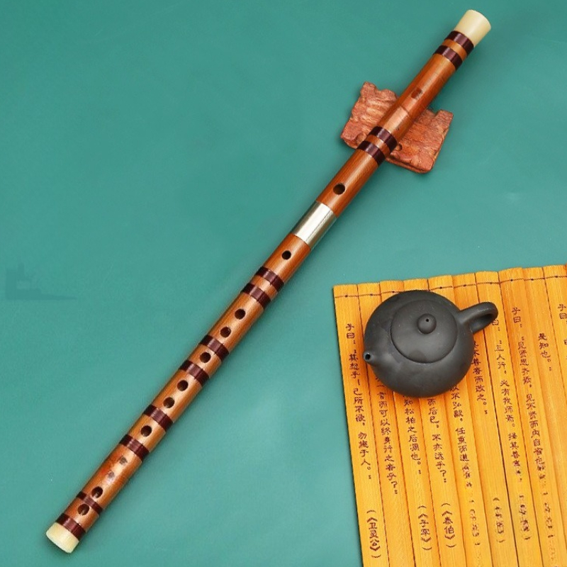 Musical Instrument Ancient - Profesyonel Bambu Flüt Taşınabilir Flüt Çalma