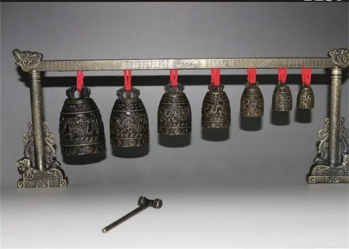 Musical Instrument Ancient - Çin El Sanatları Antik Çanlar Bronz
