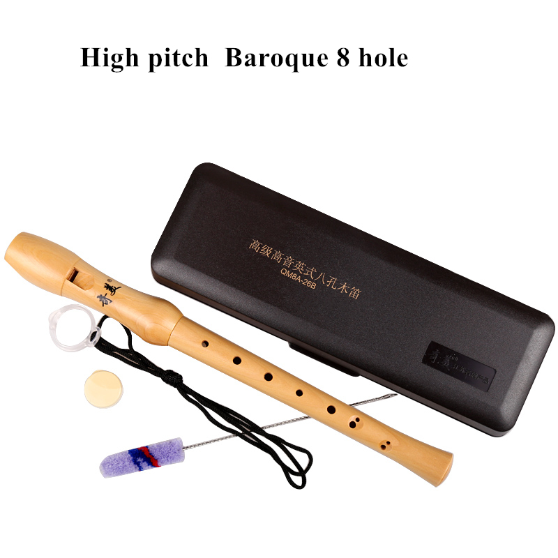 Musical Instrument German - Çin dikey klarnet flüt, ahşap kaydedici,
