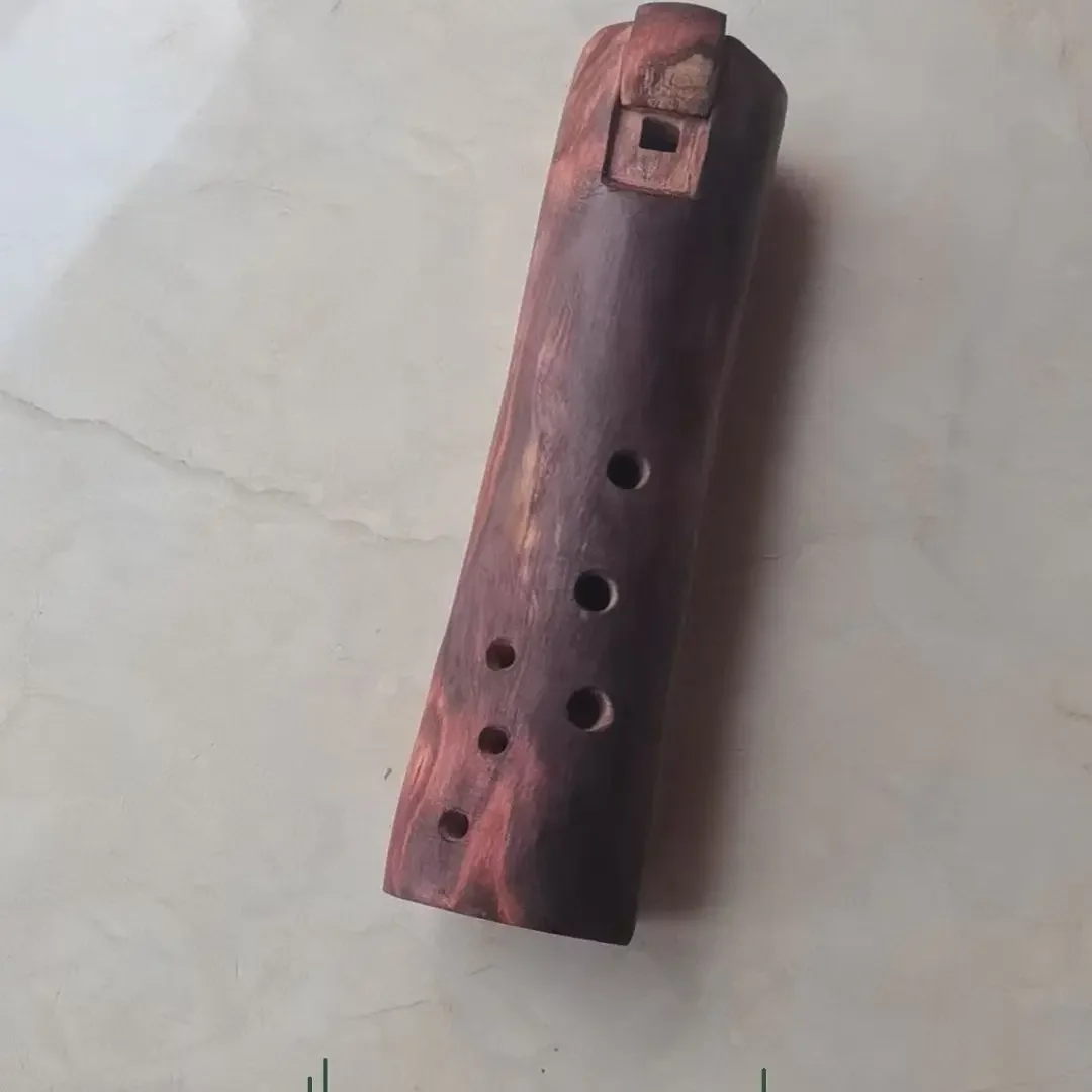 Musical Instrument Indian - El yapımı ahşap flüt Hainan huanghuali