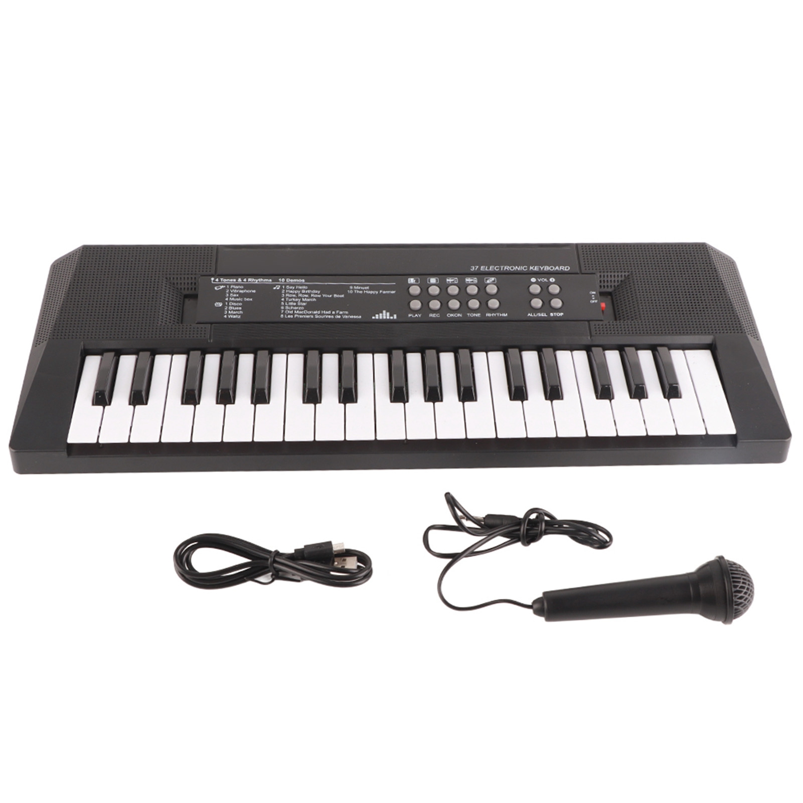 Musical Instruments Names - Elektrikli Klavye 37 Tuşlu Piyano Çocuk
