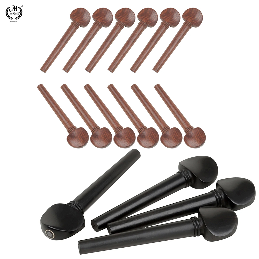 Musical Instrument Tabla - 12 adet Oud dize mil abanoz