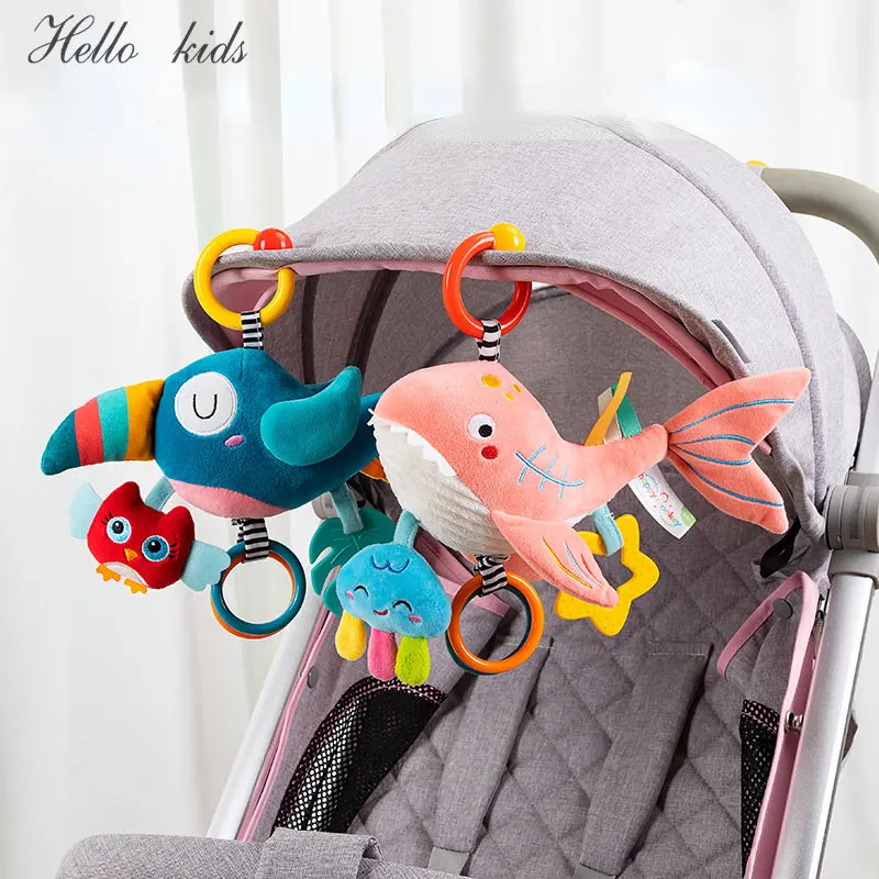 Musical Instrument Rattle - Yenidoğan Bebek Yumuşak Peluş Oyuncak Diş