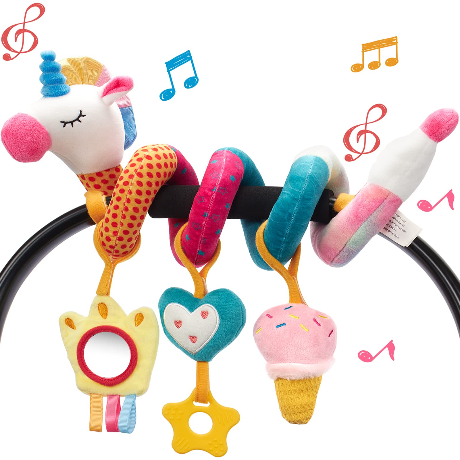 Musical Instrument Rattle - Araba Koltuğu Oyuncaklar Bebekler için Çıngırak
