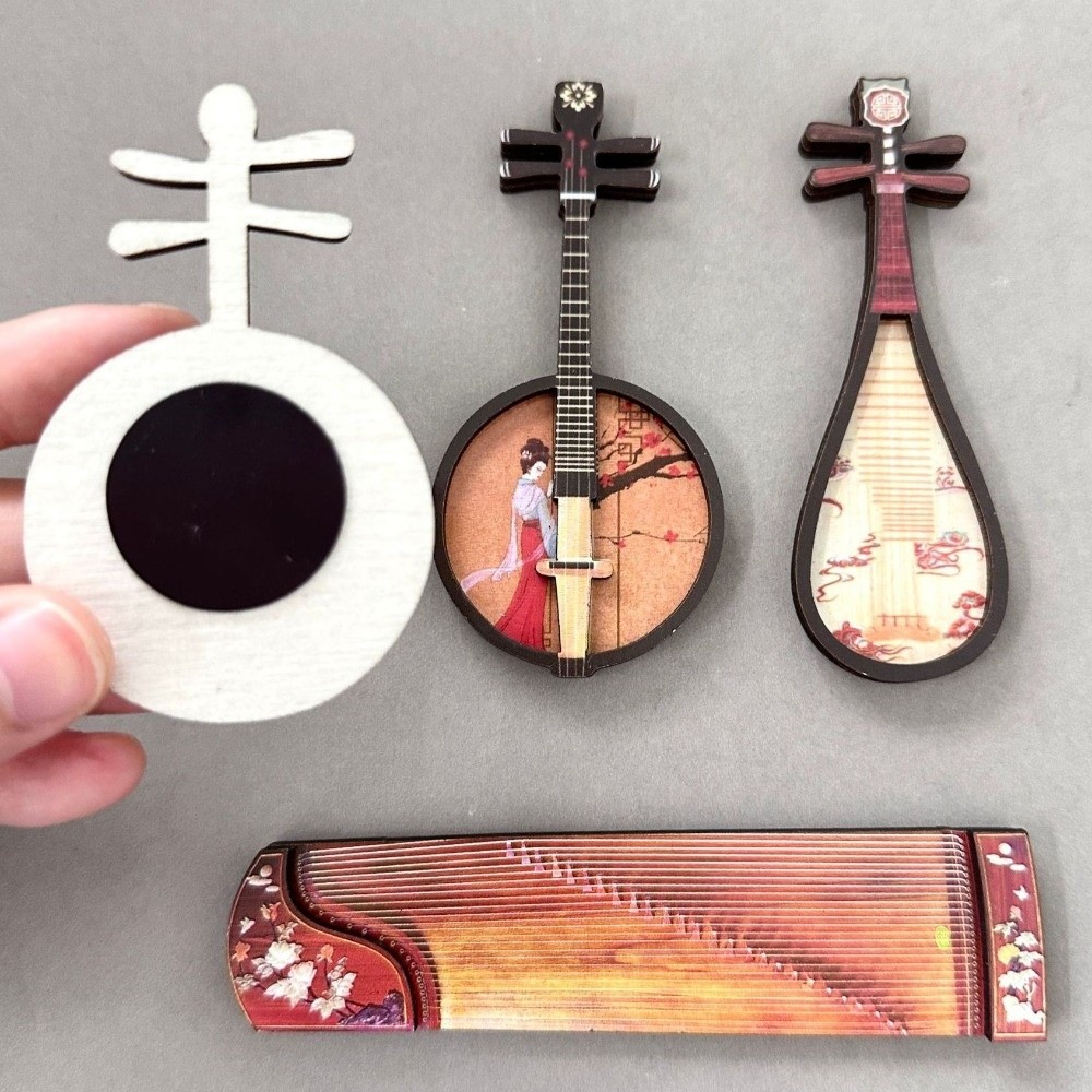 4 adet/takım çin tarzı müzik a - Musical Instrument Ancient incelemesi ve fiyatı