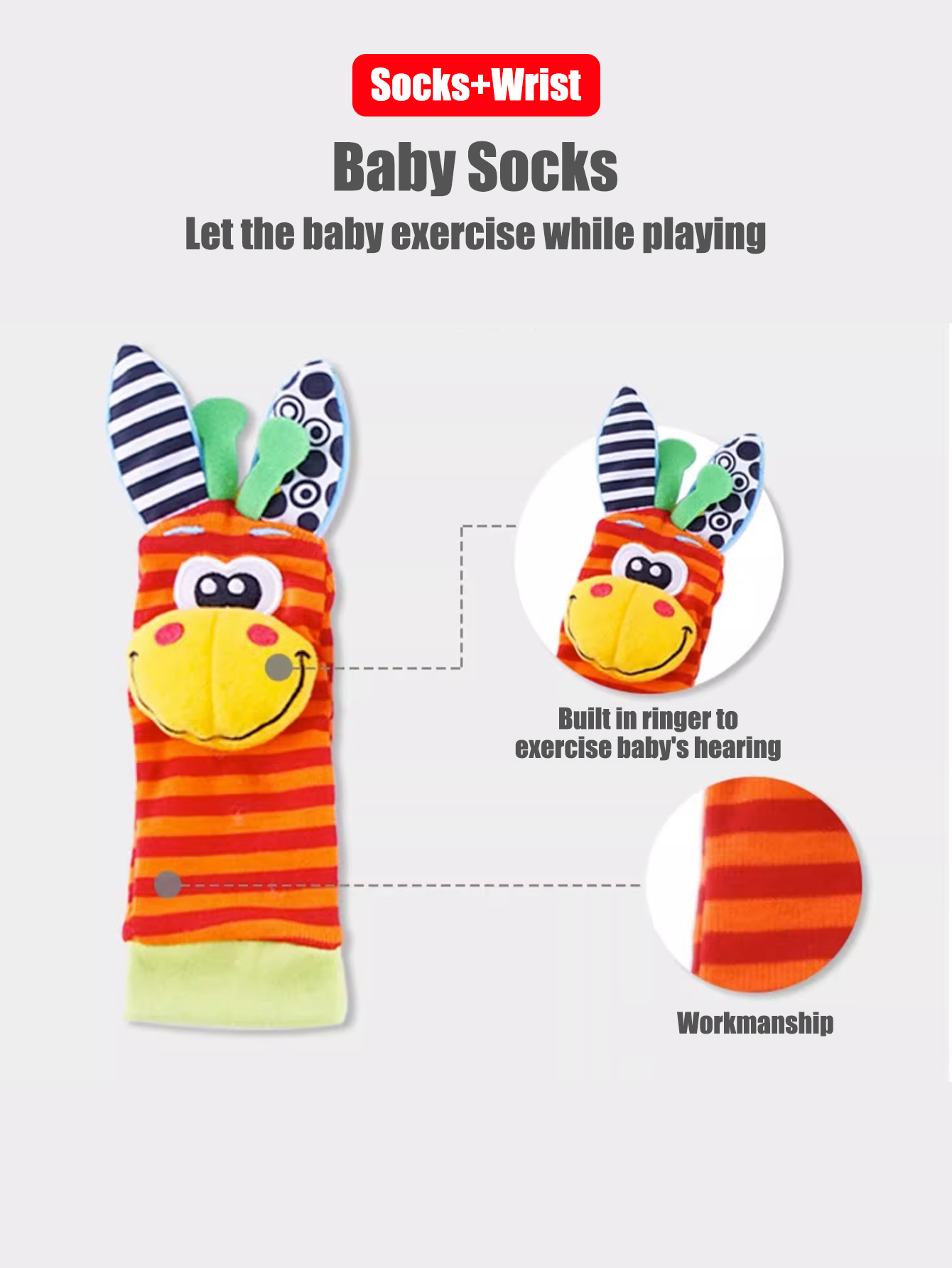 4 adet/takım bebek bebek bilek - Musical Instrument Rattle incelemesi ve fiyatı