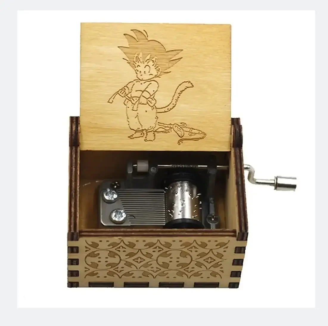 Antika oyma Ahşap El Krank Dra - Musical Instrument Handpan incelemesi ve fiyatı