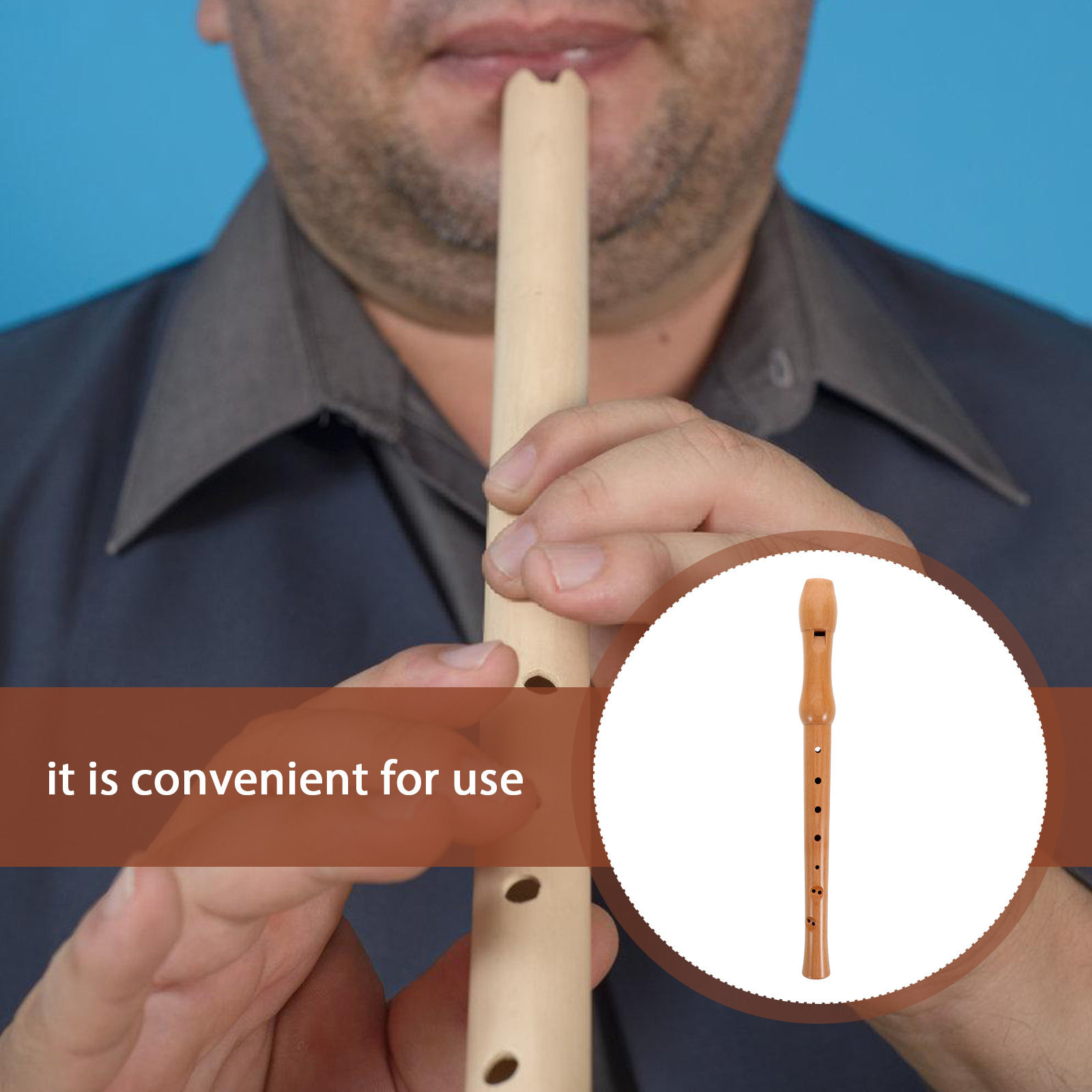 Ahşap Soprano Rekoratör Sekiz  - Musical Instrument Recorder incelemesi ve fiyatı