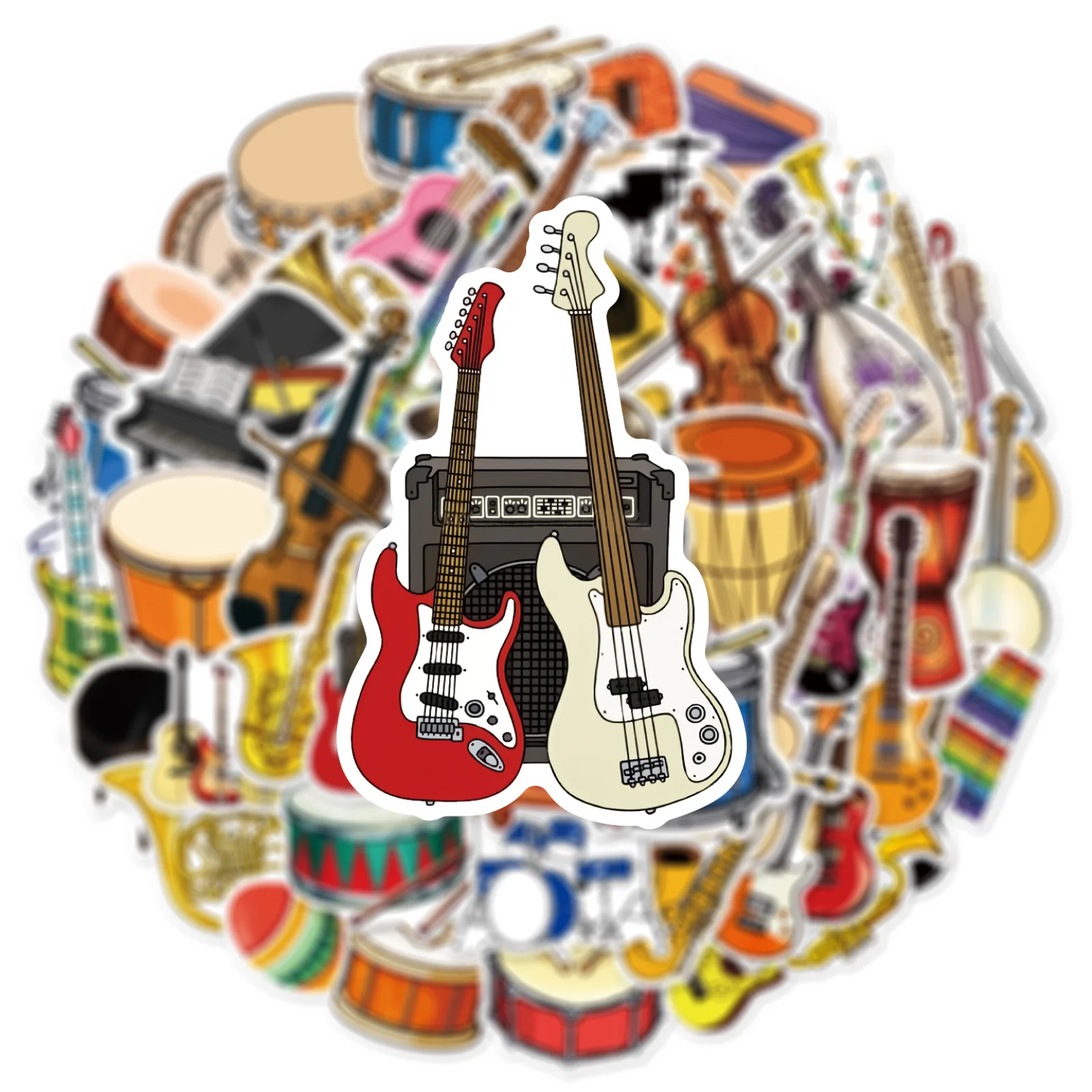 50 adet DIY karikatür müzik en - Musical Instrument Tabla incelemesi ve fiyatı