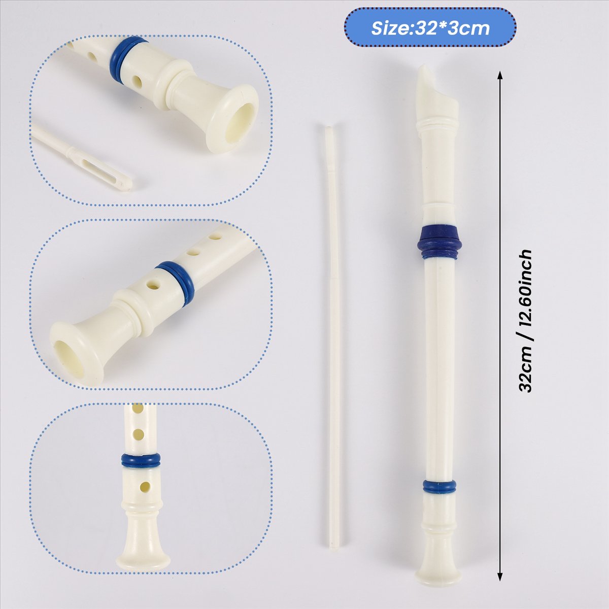 ABST Müzik Enstrümanı 6 Delikl - Musical Instrument Recorder incelemesi ve fiyatı