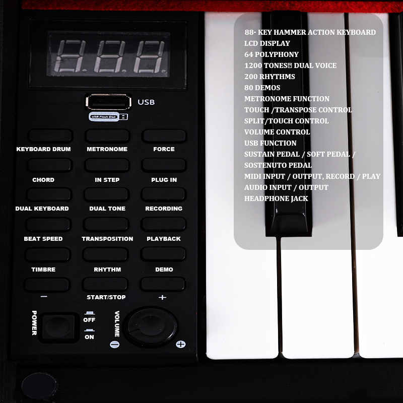 Fiyat Klavye Piyano Ahşap Müzi - Musical Instrument Keyboard Price incelemesi ve fiyatı