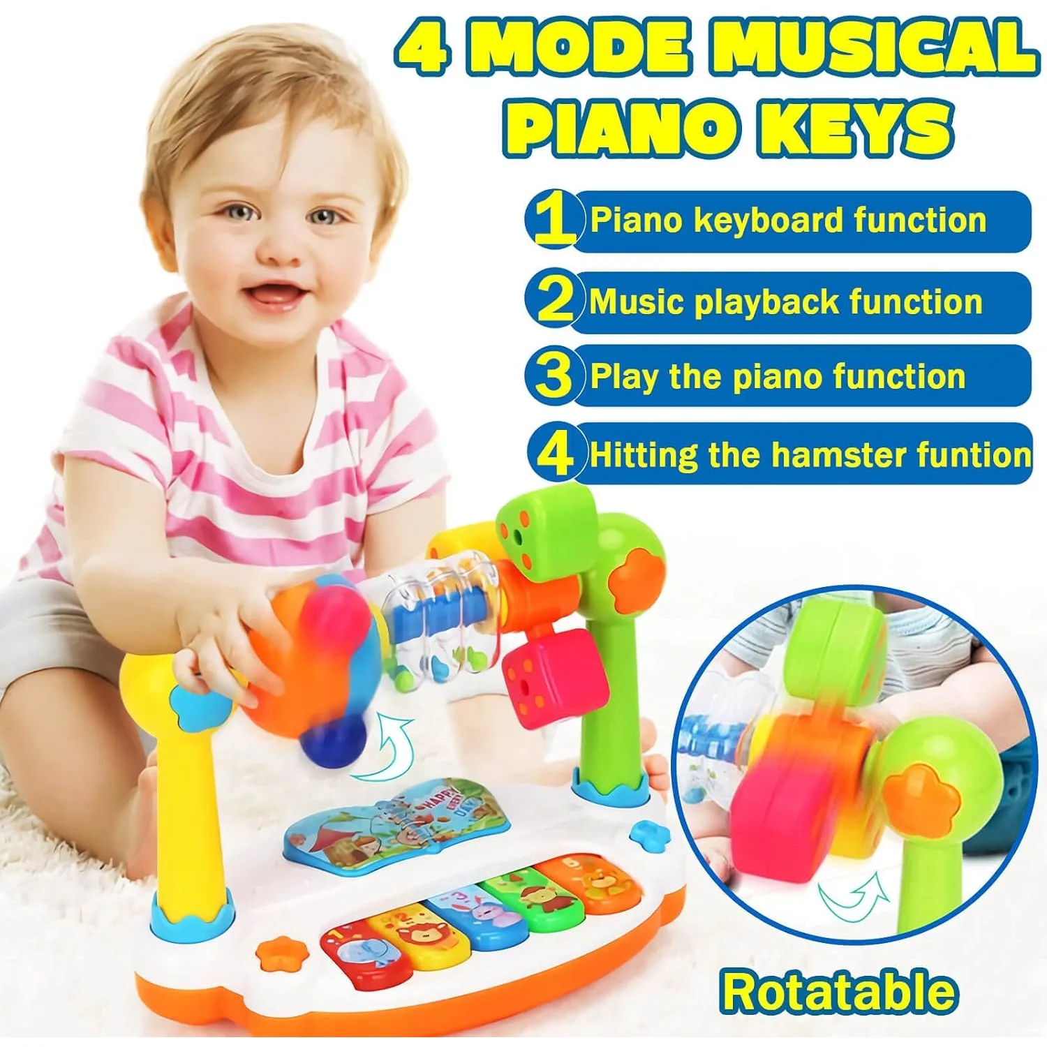 Bebek Oyuncakları Davul Piyano - Musical Instruments Names incelemesi ve fiyatı