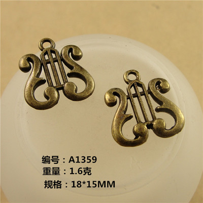 100 adet 17x16mm Çinko Alaşım  - Musical Instrument Ancient incelemesi ve fiyatı