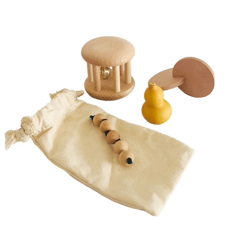 Montessori ahşap çan çıngırak  - Musical Instrument Rattle incelemesi ve fiyatı