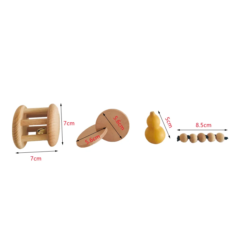 Montessori ahşap çan çıngırak  - Musical Instrument Rattle incelemesi ve fiyatı