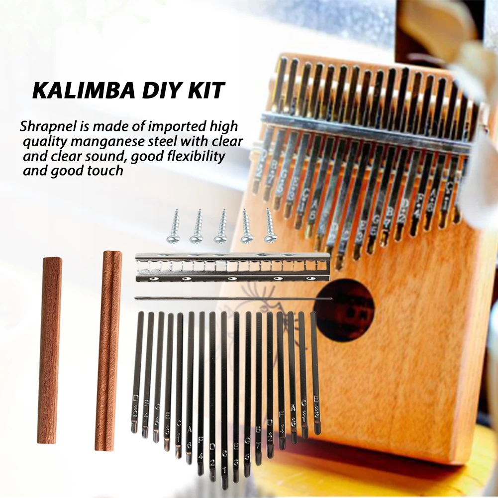 DIY 17 Ton Kalimba Tuşları Diş - Musical Instrument Set incelemesi ve fiyatı