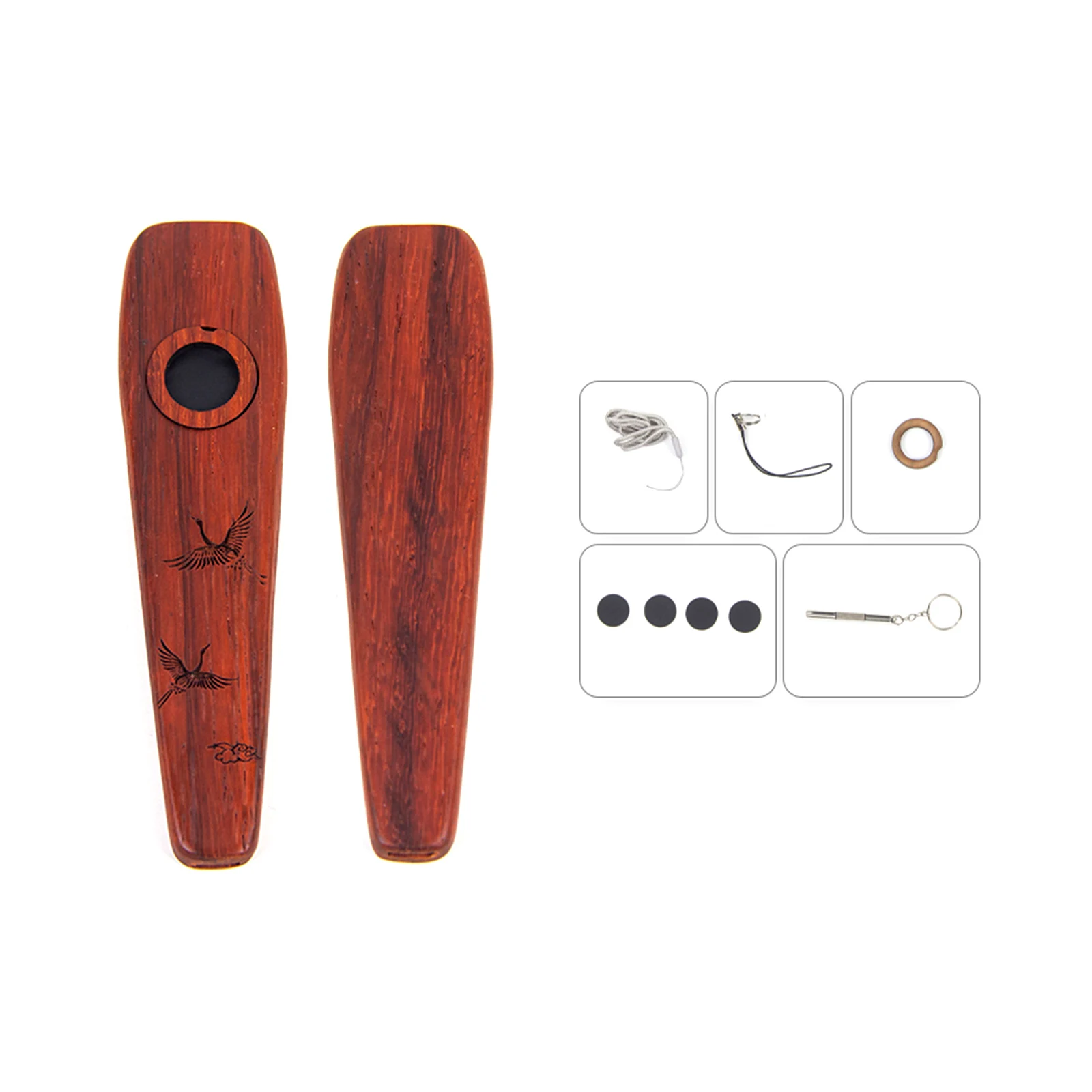 2025 Yeni Ahşap Kazoo Hediye S - Musical Instrument Box incelemesi ve fiyatı