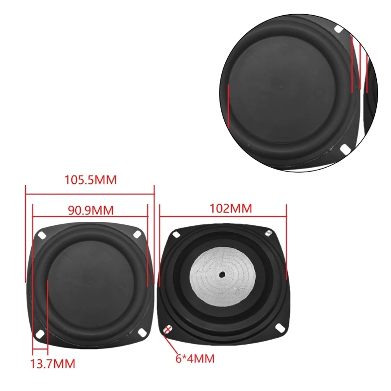 XIKCU Evrensel Woofer Radyatör - Musical Instrument Diy incelemesi ve fiyatı