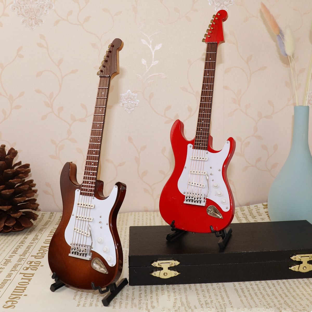 Mini Elektro Gitar Ahşap Minya - Musical Instrument Old incelemesi ve fiyatı