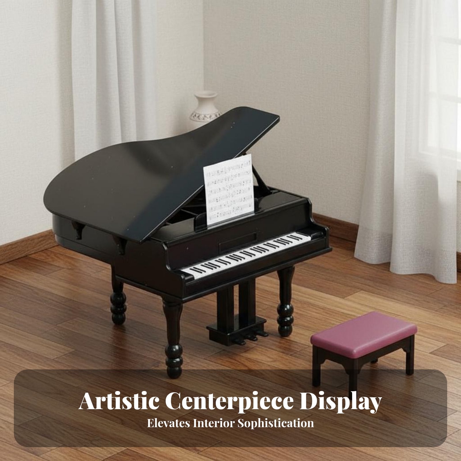 Bebek Evi Piyano ve Tabure Set - Musical Instrument Old incelemesi ve fiyatı
